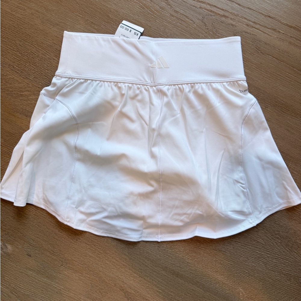 Adidas Tennis White Sporty Mini Skirt